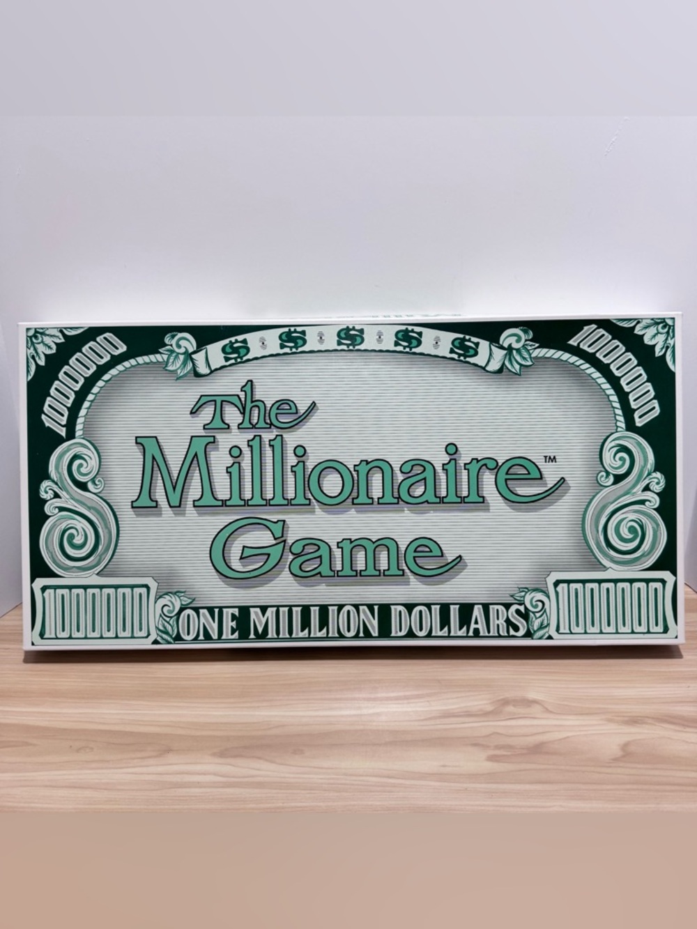 VTG The Millionaire Game "Greece NY" Edition Monopolylike Board Name 1984 NEW OB